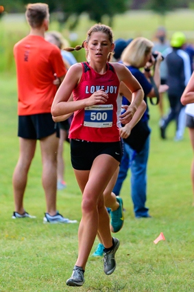 Kate Carlson at the Garmin TxMileSplit Invitational