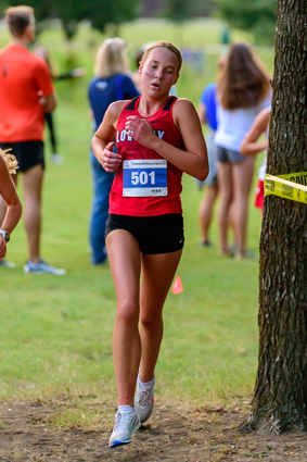 Katie Armstrong at the Garmin TxMileSplit Invitational