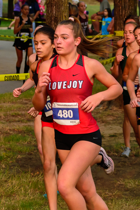 Chloe Schaeffer at the Garmin TxMileSplit Invitational