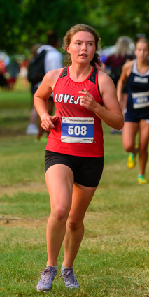 Meg Bennion at the Garmin TxMileSplit Invitational