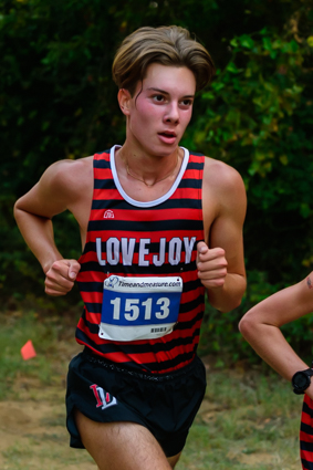 Caleb Beets at the Garmin TxMileSplit Invitational