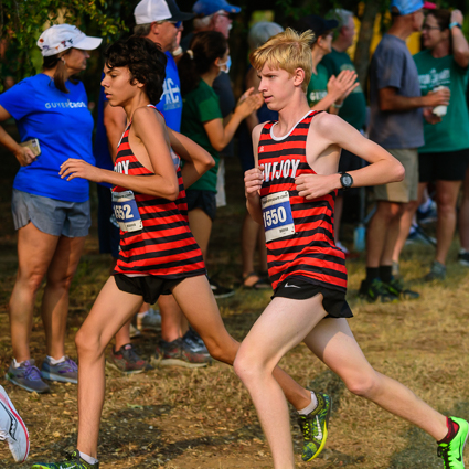 Tristan Lingenfelder, TJ Koch at the Garmin TxMileSplit Invitational