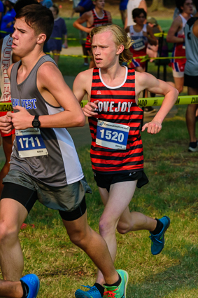 Davis Mosel at the Garmin TxMileSplit Invitational