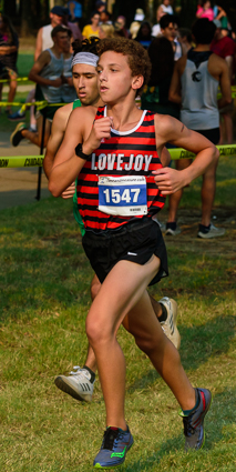 Sean Easley at the Garmin TxMileSplit Invitational