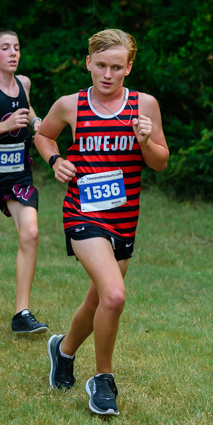 Joseph O'Brien at the Garmin TxMileSplit Invitational