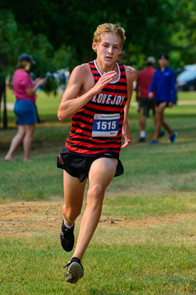 Colin Milliken at the Garmin TxMileSplit Invitational