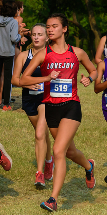 Sydney Taylor at the Garmin TxMileSplit Invitational