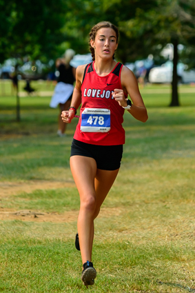 Caroline Dolberry at the Garmin TxMileSplit Invitational