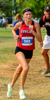 Keira Bowling at the Garmin TxMileSplit Invitational