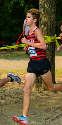 Jack McClure at the Garmin TxMileSplit Invitational