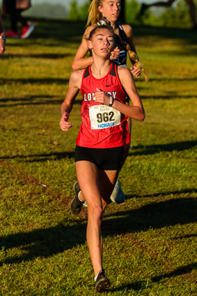 Peyton Benson at the Hoka McNeil Invitational