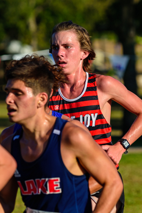 Will Carlson at the Hoka McNeil Invitational