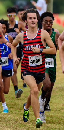 Logan Pedersen at the Ken Gaston Invitational