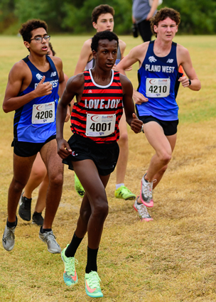 EJ Morrow at the Ken Gaston Invitational