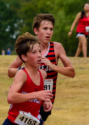 Liam Dunleavy at the Ken Gaston Invitational