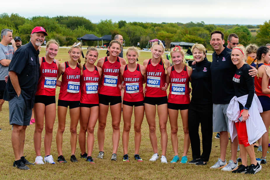 2021 Lovejoy XC Varsity Girls squad