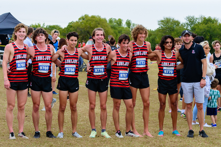 2021 Lovejoy XC Varsity Boys squad