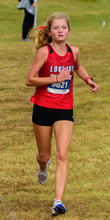 Rachel Malik at the UIL Conference 5A District 10 XC Championships