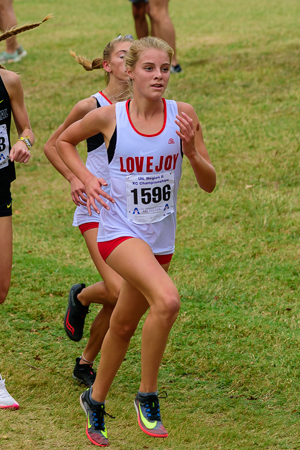 Sara Morefield at UIL 5A Region II Championships