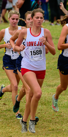 Kate Carlson at UIL 5A Region II Championships