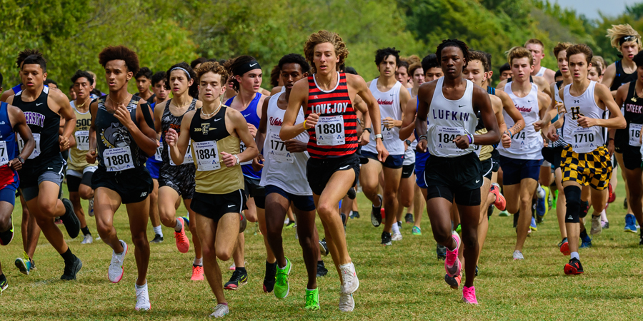 Tate Barr at UIL 5A Region II Championships