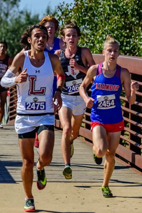 Will Carlson in 5A State Championship race