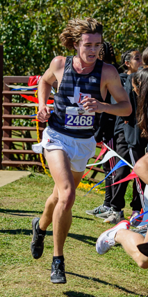 Riley McGowan in 5A State Championship race