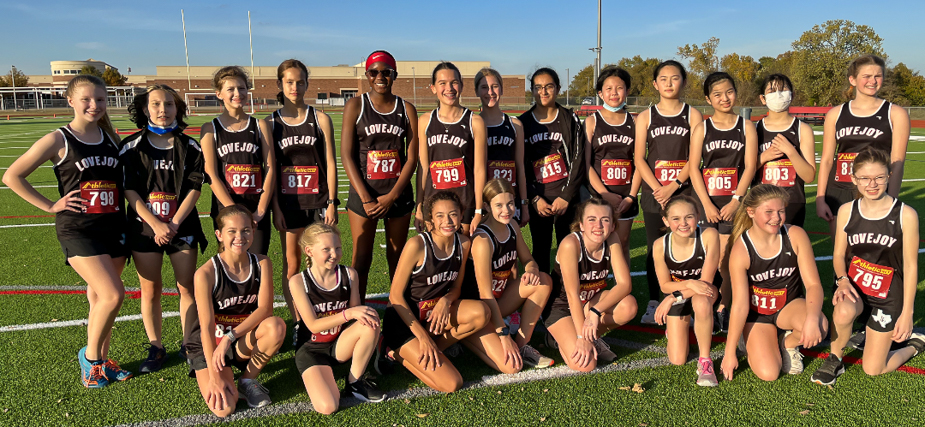 WSMS 7th Grade Girls at Lovejoy meet