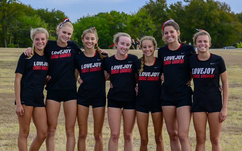 the 2022 UIL 5A District 13 Varsity Girls XC Champions