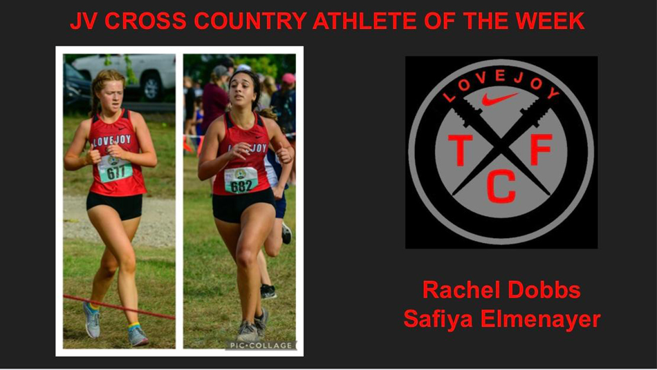 JV Girls runners of the week