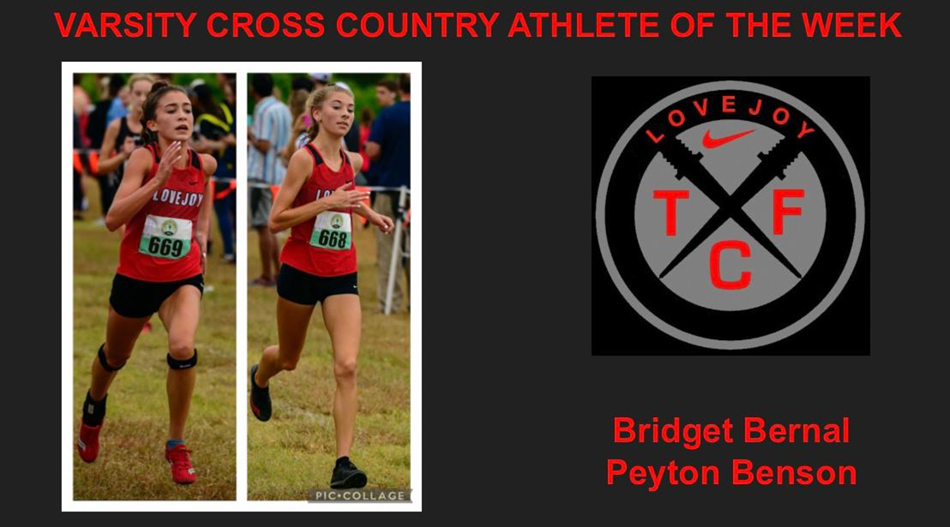 Varsity Girls runners of the week