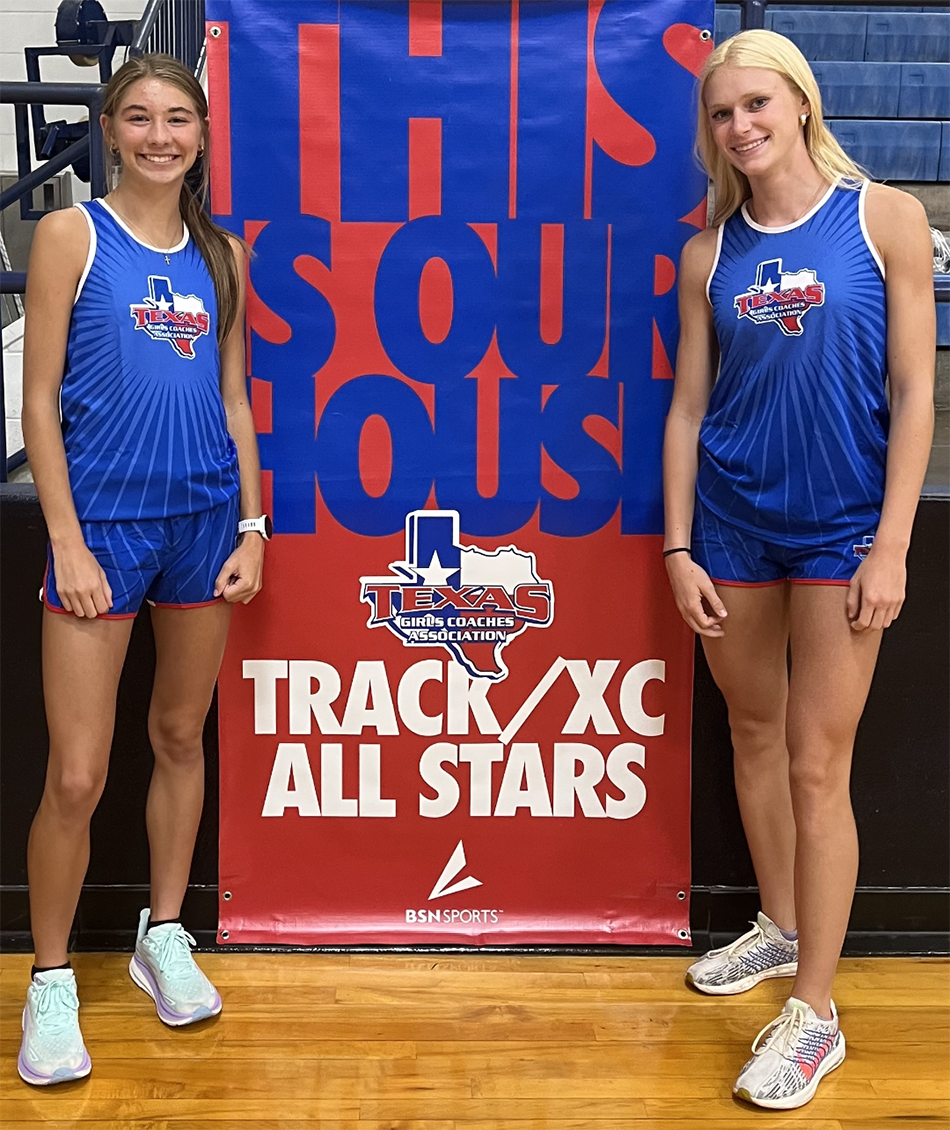 Peyton Benson, Kailey Littlefield honored by Texas Girls Coaches Association