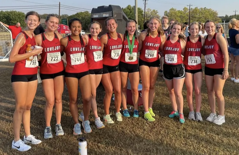 JV Girls after their Southlake race