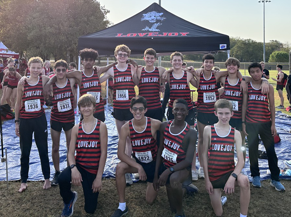 JV Boys after their Southlake race