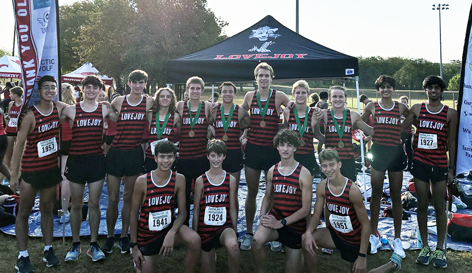 Open Varsity Boys after their Southlake race
