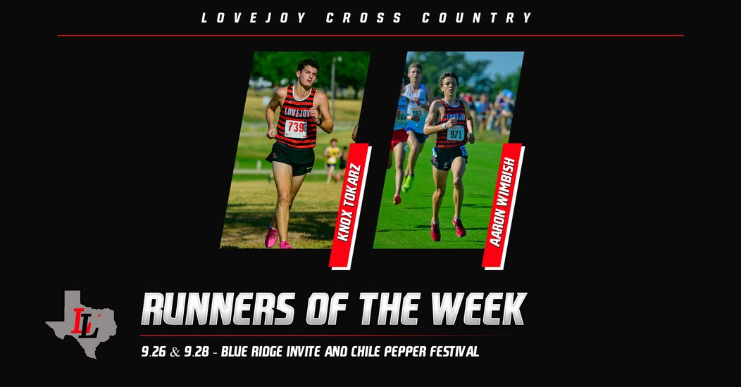 9.28&30.23 Lovejoy Boys Runners of the Week