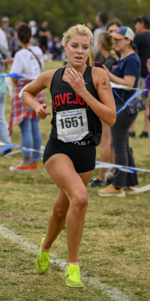 Sara Morefield approaches finish line at Region