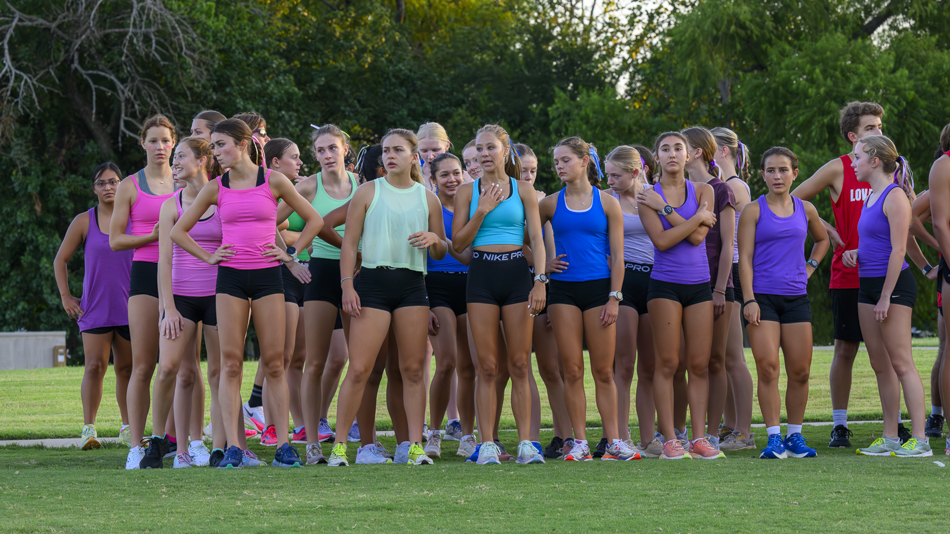 girls before start of Time Trial