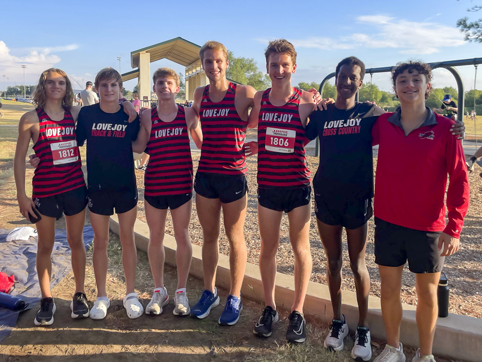 Lovejoy's Boys Elite Varsity squad at the Marcus Coach T Invite [photo credit to Rick Murray]