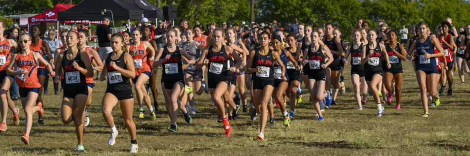 start of JV Girls race