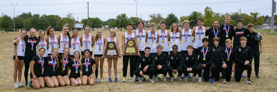 the 2024 Lovejoy High School State XC Team