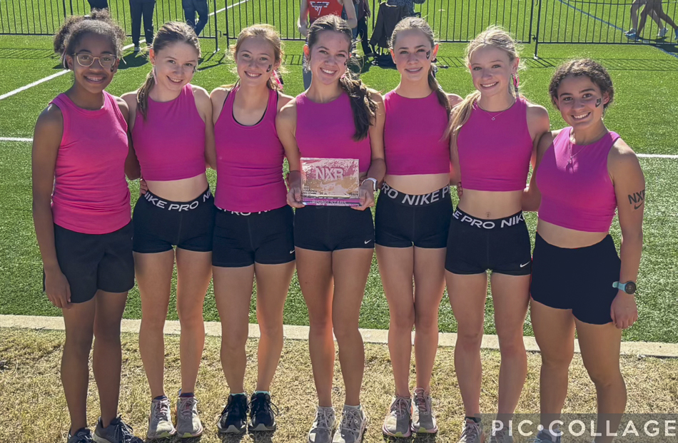 the 2024 NXR South winning team for the Girls Rising Star race