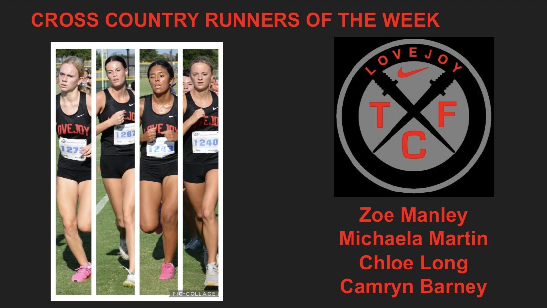 Runners of the Week, 22-Aug-2025