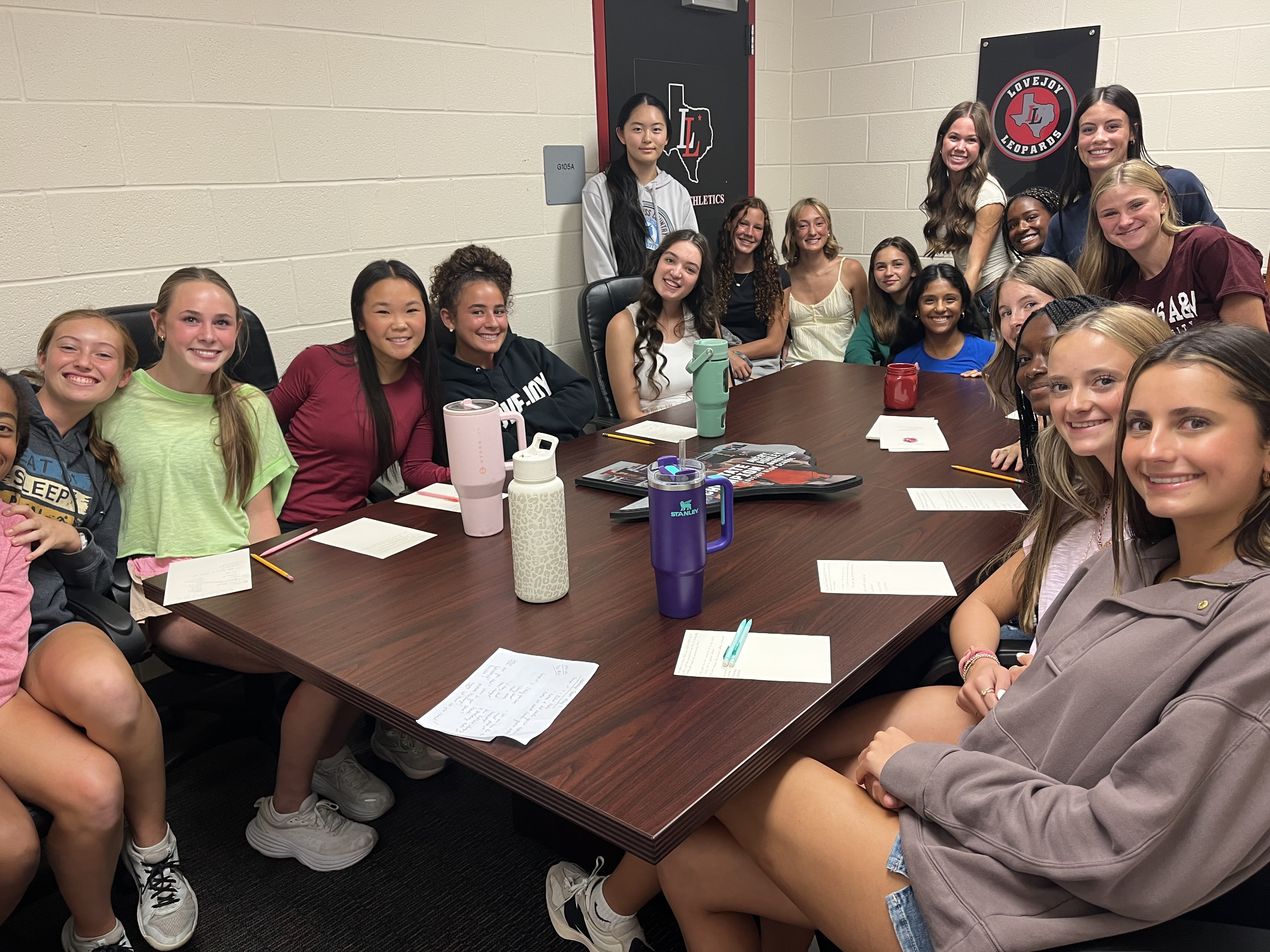 LHS Girls XC Leadership Committee