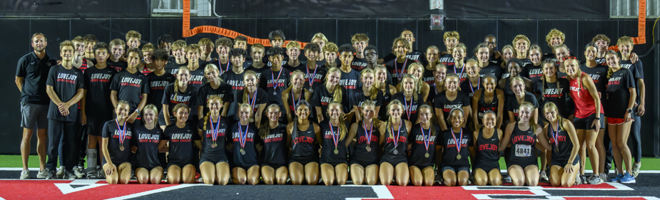the 2025 Lovejoy High School XC Team