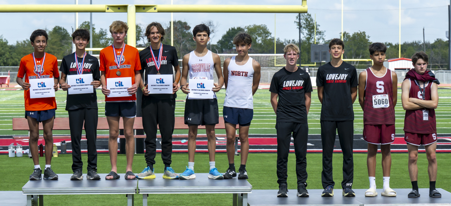 Lovejoy took 4 of the 10 spots on the Freshman Boys All District Team Lovejoy took 4 of the 10 spots on the Freshman Boys All District Team