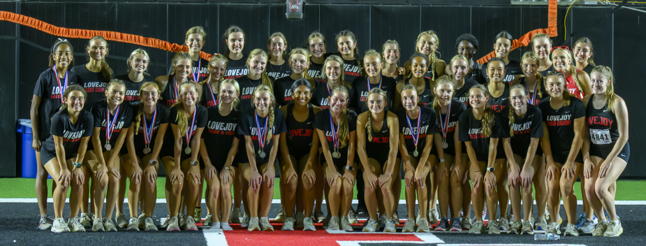 LHS Girls after their District victories